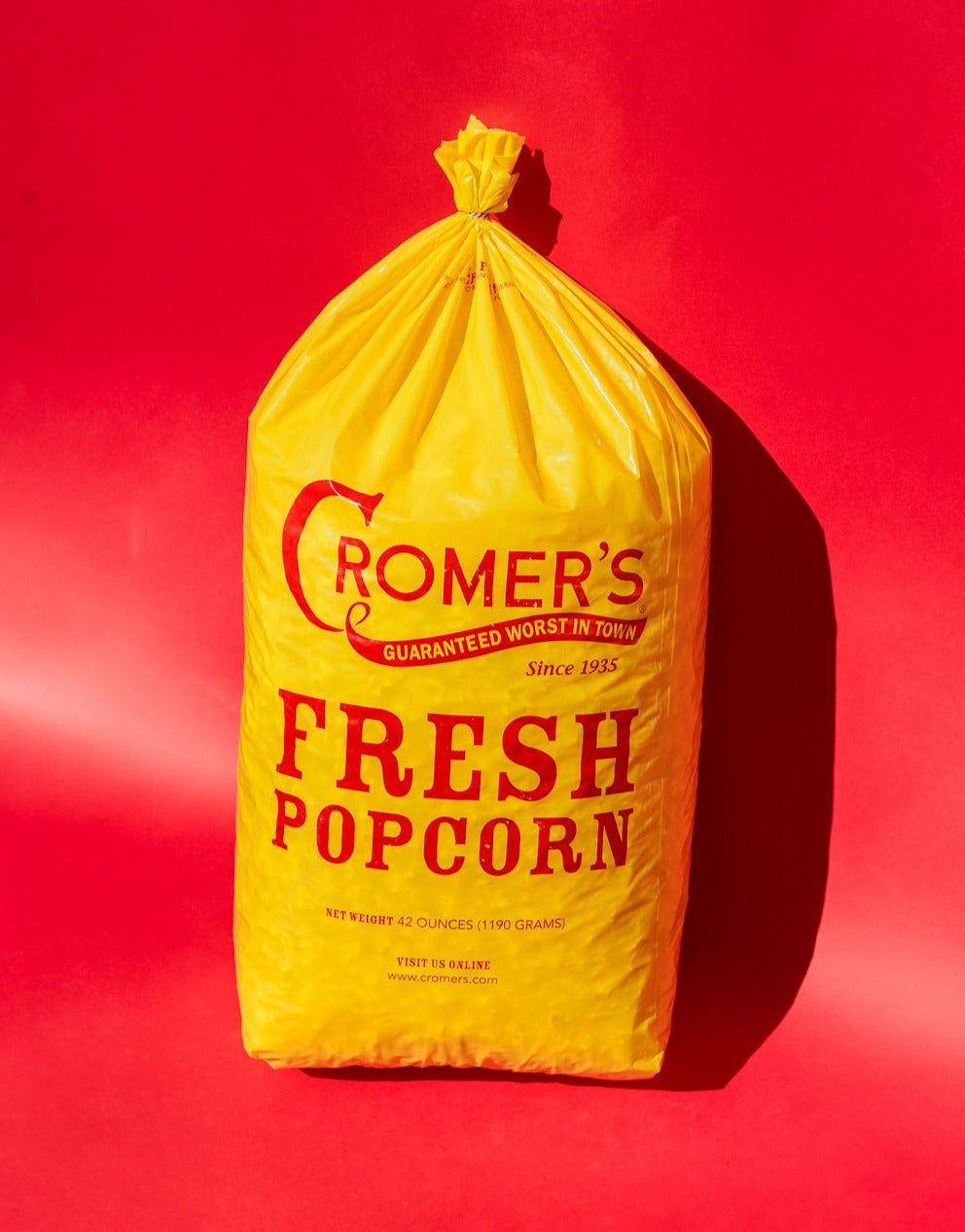Salted Butter Popcorn in a Bushel Bag