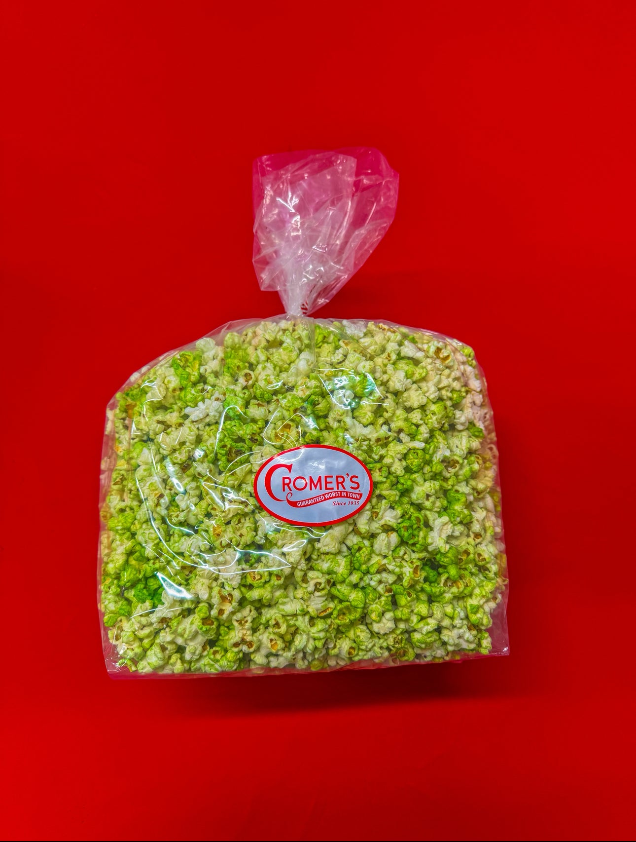 Salted Green Popcorn