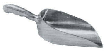 Aluminum Scoop 8'' x 4'' 24 oz, Snack Bar Equipment, Cromers Pnuts, LLC - Cromers Pnuts, LLC