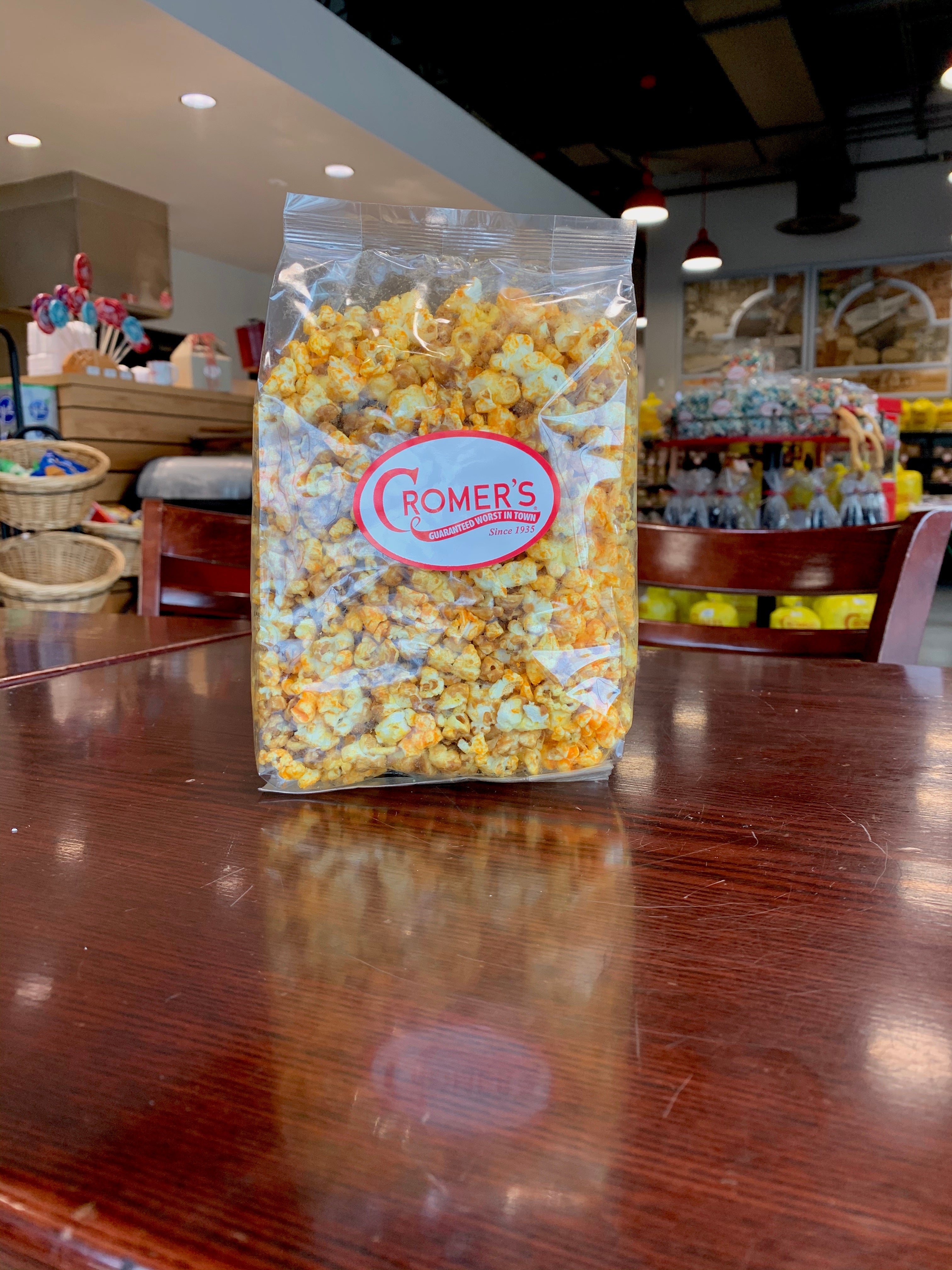 Charm Corn (Cheese and Caramel Popcorn)