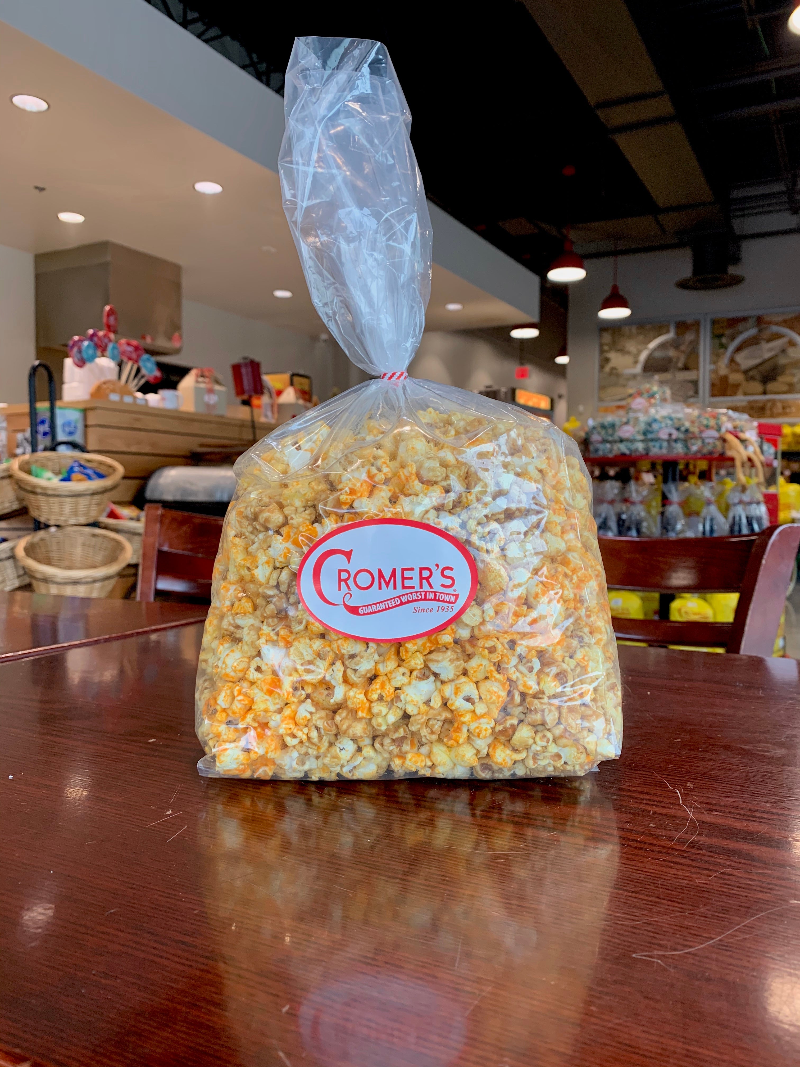 Charm Corn (Cheese and Caramel Popcorn)
