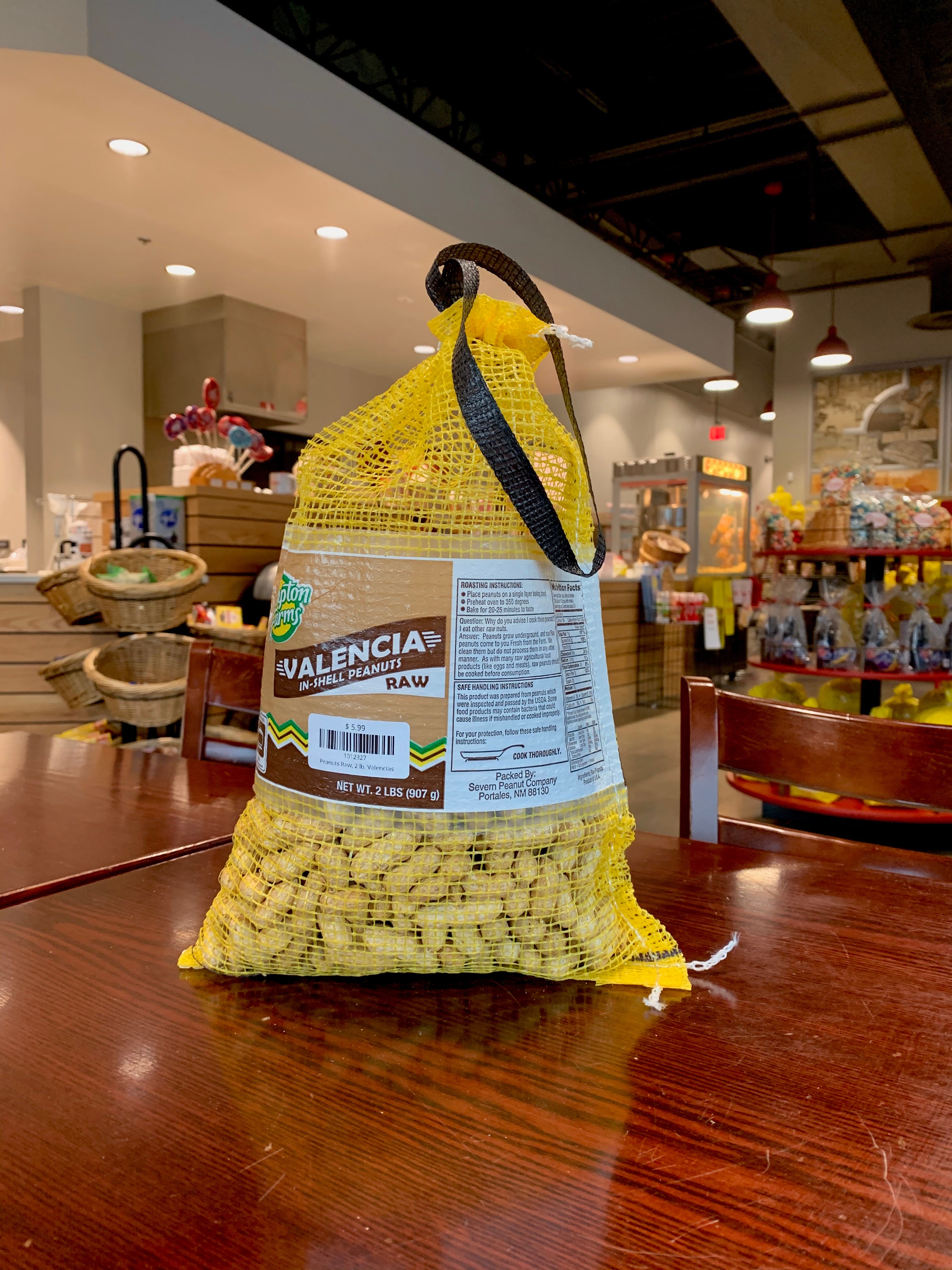 Raw Valencia Peanuts