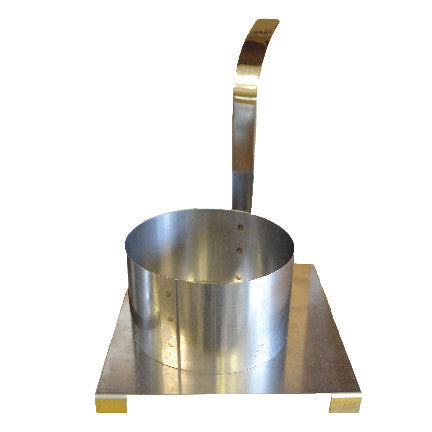 Stainless Steel Funnel Cake Ring - $31.95, Snack Bar Equipment, Cromers Pnuts, LLC - Cromers Pnuts, LLC