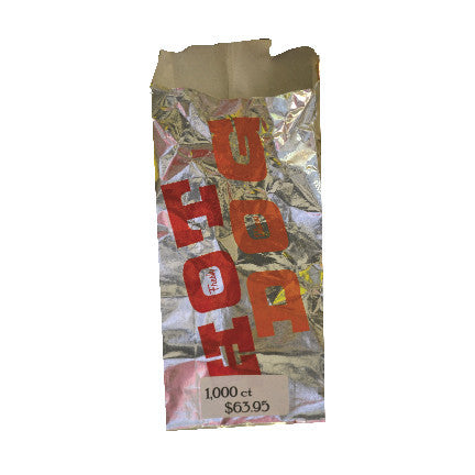 Hot Dog Foil Bags, 1000 - $67.95, Hot Dog Supplies, Cromers Pnuts, LLC - Cromers Pnuts, LLC