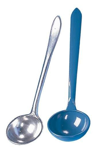 Choice #12 Aluminum Blue Ice Cream Scoop / Dipper - 3 oz.