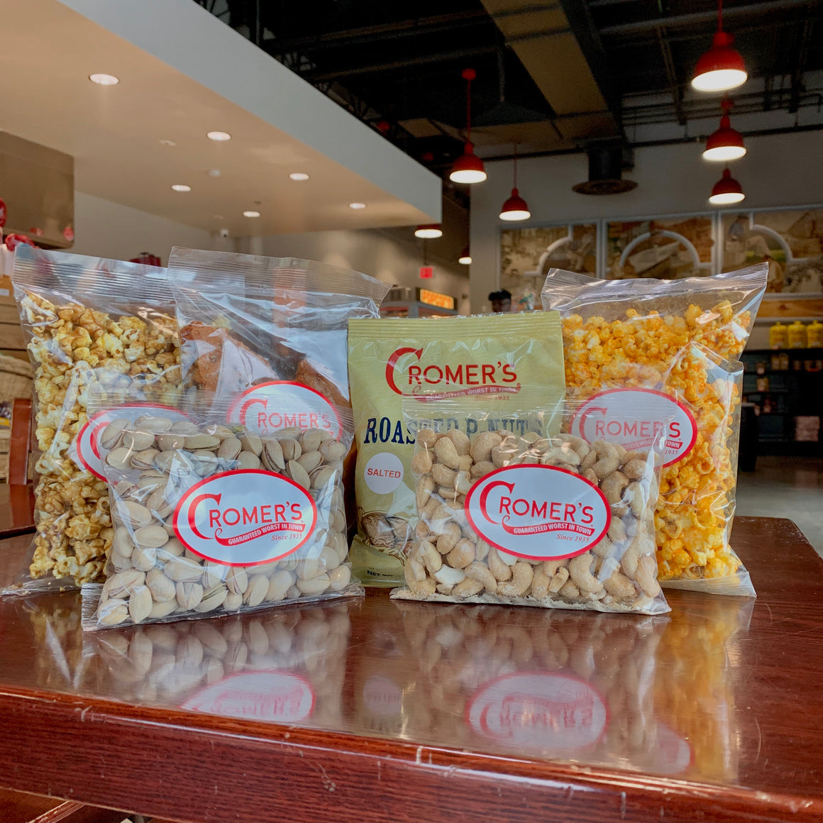 Gourmet Popcorn and Peanuts in Columbia since 1935, Cromer's PNuts Cromers Pnuts